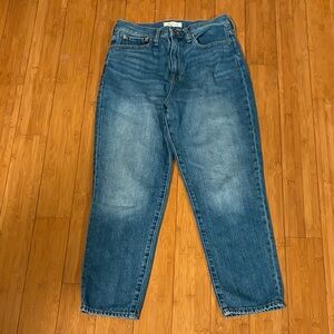 Madewell Relaxed Fit Blue Jeans